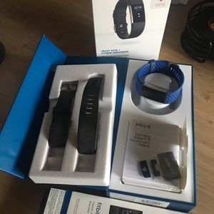 FitBit Charge 2 with extra wristband